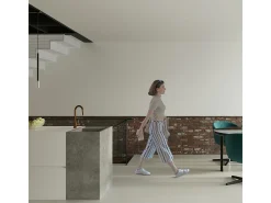 Lampada a sospensione tripla nera, cromata G9 Lámpara colgante triple negra, cromo G9