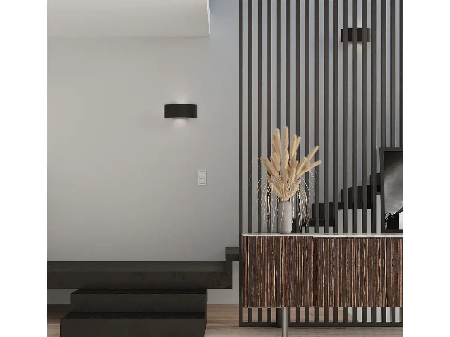 Lampada da parete a incasso nera G9 Lámpara de pared empotrada Negro G9