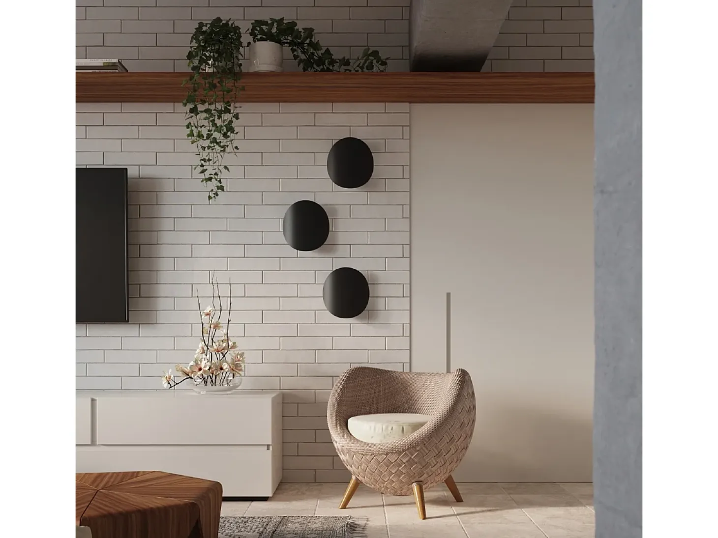 Lampada da parete a incasso nera G9 Lámpara de pared empotrada Negro G9