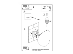 Lampada da parete a incasso nera G9 Lámpara de pared empotrada Negro G9