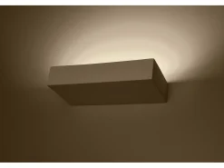 Lampada da parete in gesso bianco G9 Aplique Yeso Uplighters Blanco G9