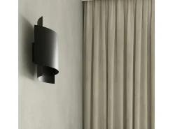 Lampada da parete Up & Down nera G9 Aplique Up & Down Negro G9