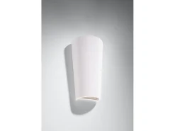 Lampada da parete Up & Down in gesso bianco E27 Aplique Up & Down Yeso Blanco E27