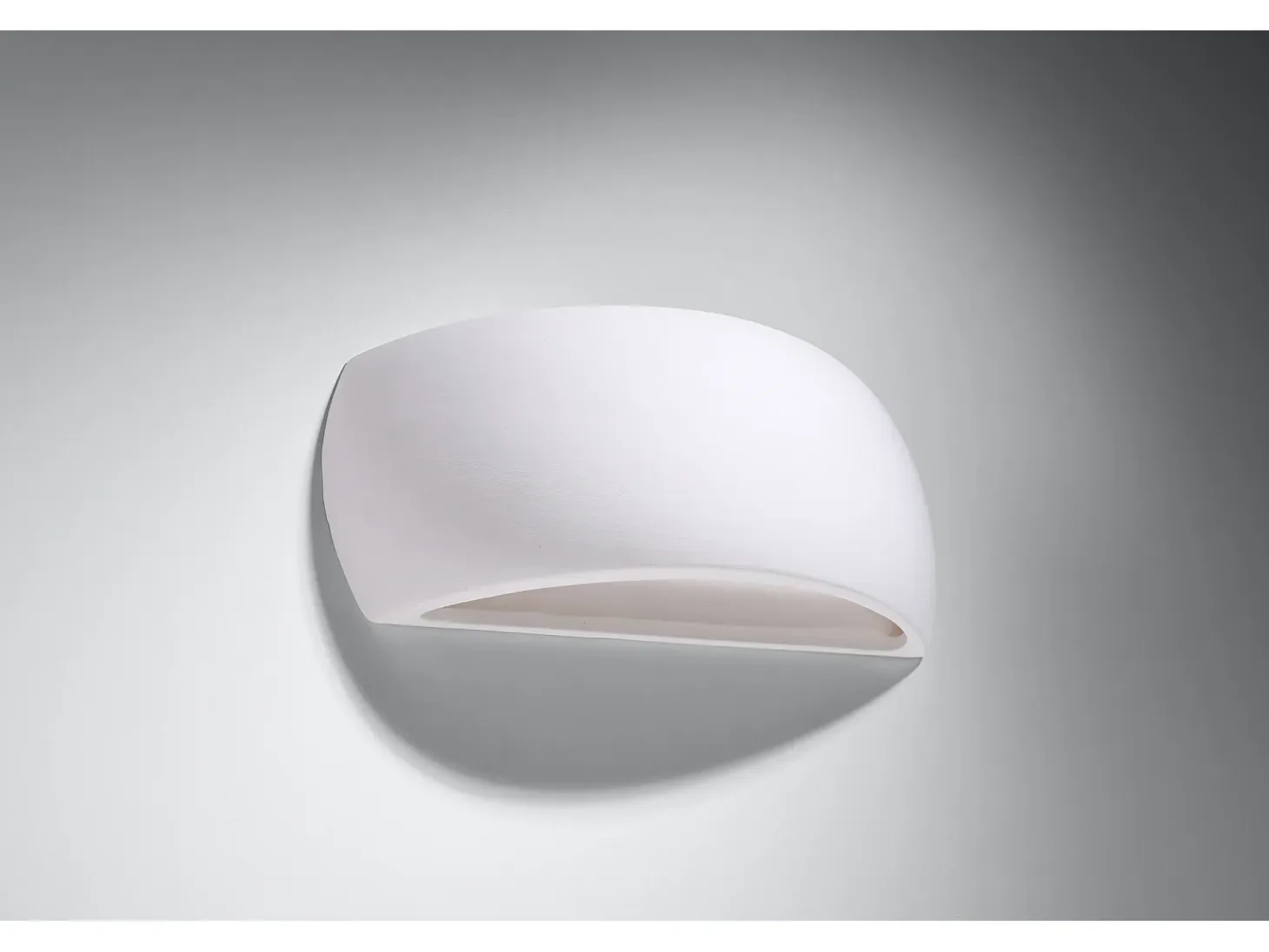 Lampada da parete Up & Down in gesso bianco G9 Aplique Up & Down Yeso Blanco G9