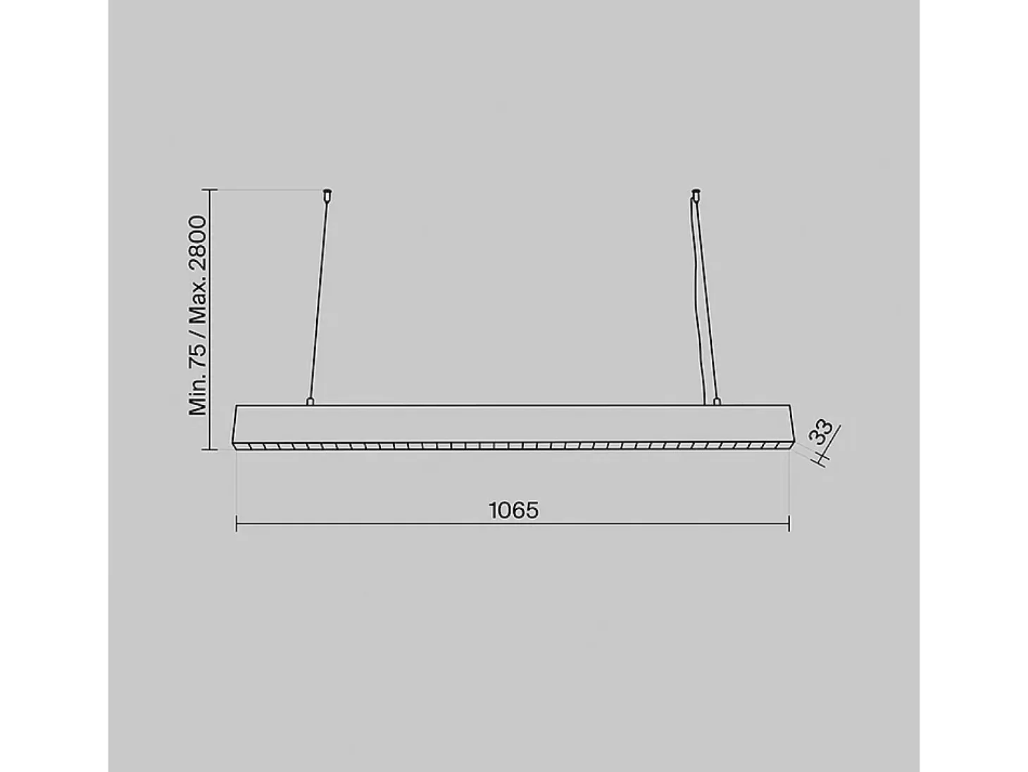 Lampadario A Sospensione Moderno Points Alluminio Bianco Luce Led Integrato 40W