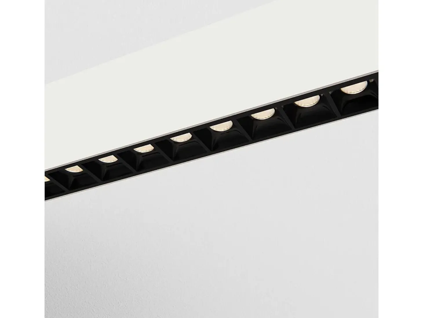 Lampadario A Sospensione Moderno Points Alluminio Bianco Luce Led Integrato 40W