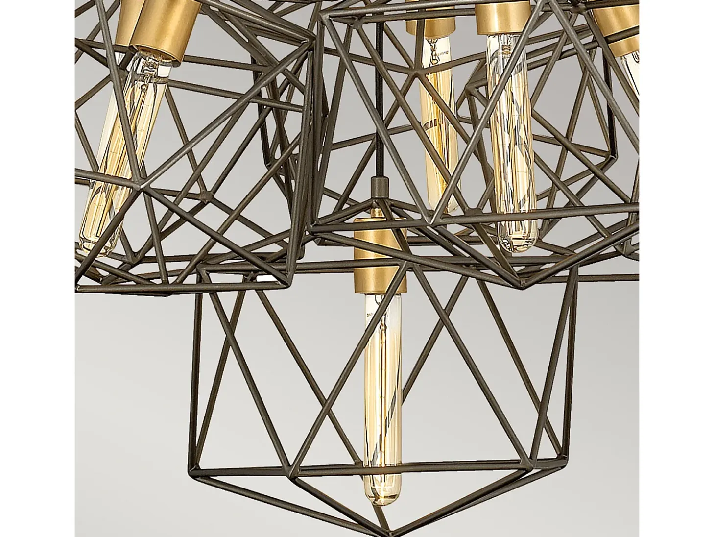 Lampadario Classico Astrid Acciaio Bronzo Metallico Opaco Oro Deluxe 11 Luce E27