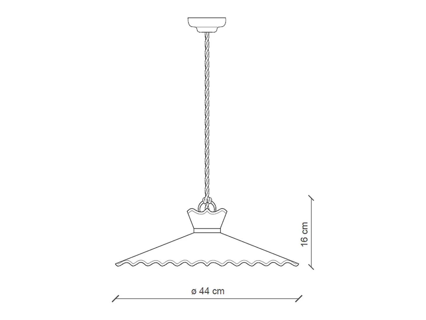 Lampadario Classico Ravenna Metallo E Ceramica Nero Sfumato Arg. 44Cm 1 Luce E27