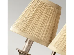 Lampadario Contemporaneo Abbey Acciaio Sabbia Argentata 3 Luci E14
