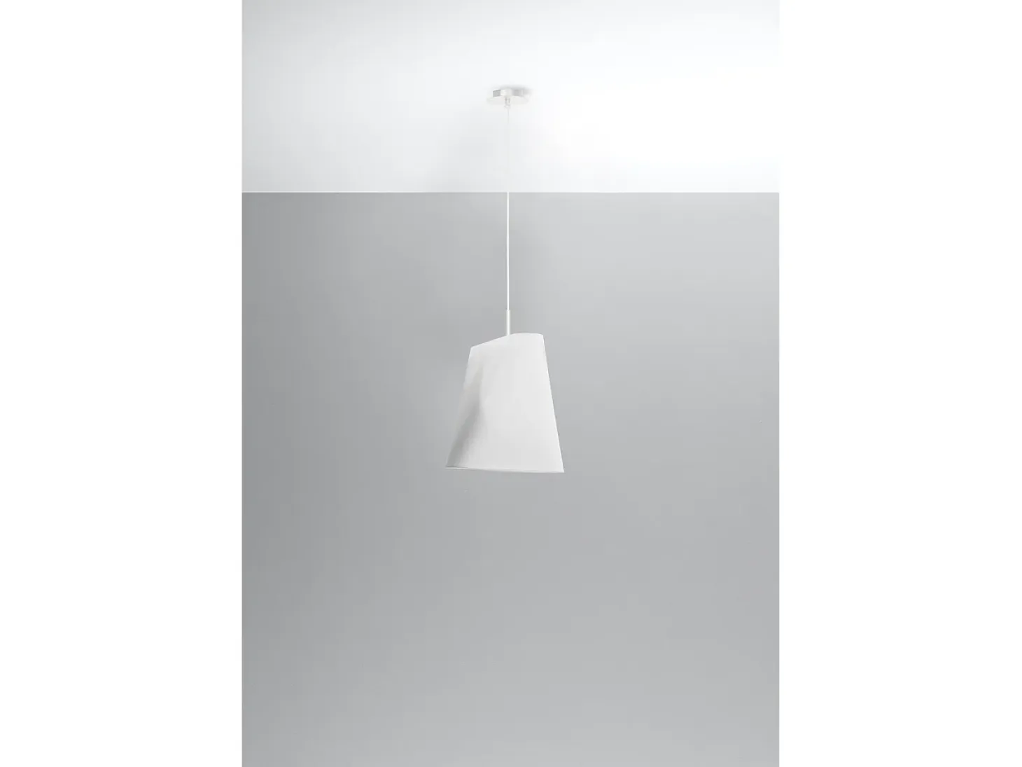 Lampadario Cupola Bianco E27 Lámpara colgante domo Blanca E27