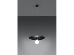 Lampadario Cupola Nero E27 Lámpara colgante tipo domo Negro E27