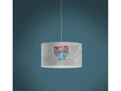 Lampadario Moderno Decolight Polilux ® Grafica Urban 5 Luci E27