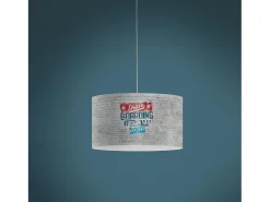 Lampadario Moderno Decolight Polilux ® Grafica Urban 1 Luce E27
