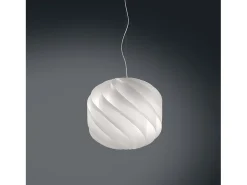 Lampadario Moderno Globe Polilux ® Bianco E Metallo Cromo 2 Luci E27