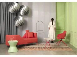 Lampadario Moderno Globe Polilux ® Argento E Metallo Cromo 3 Luci E27