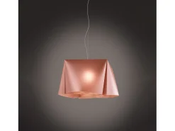 Lampadario Moderno Wanda Polilux ® Rame E Metallo Cromo 3 Luci E27