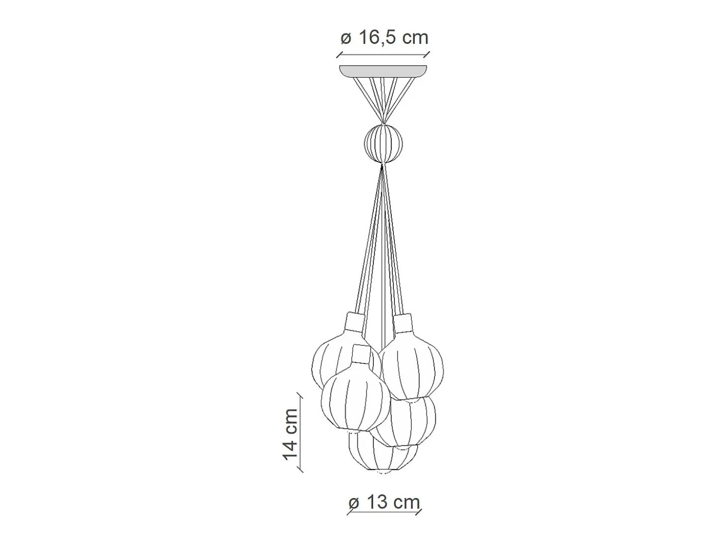 Lampadario Vintage Decò Afoxe' Alluminio Ceramica Vetro Mix 1 Luce E14