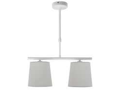 Lampara Colgante Consciencia De 2 Luces Xe14 Gris De