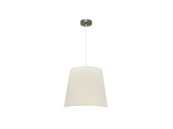 Lampara Colgante Maldivas 1xe27 Cuero/dorado Reg.40d De