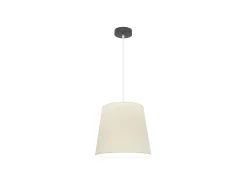 Lampara Colgante Maldivas 1xe27 Marron/beis Reg.35d De