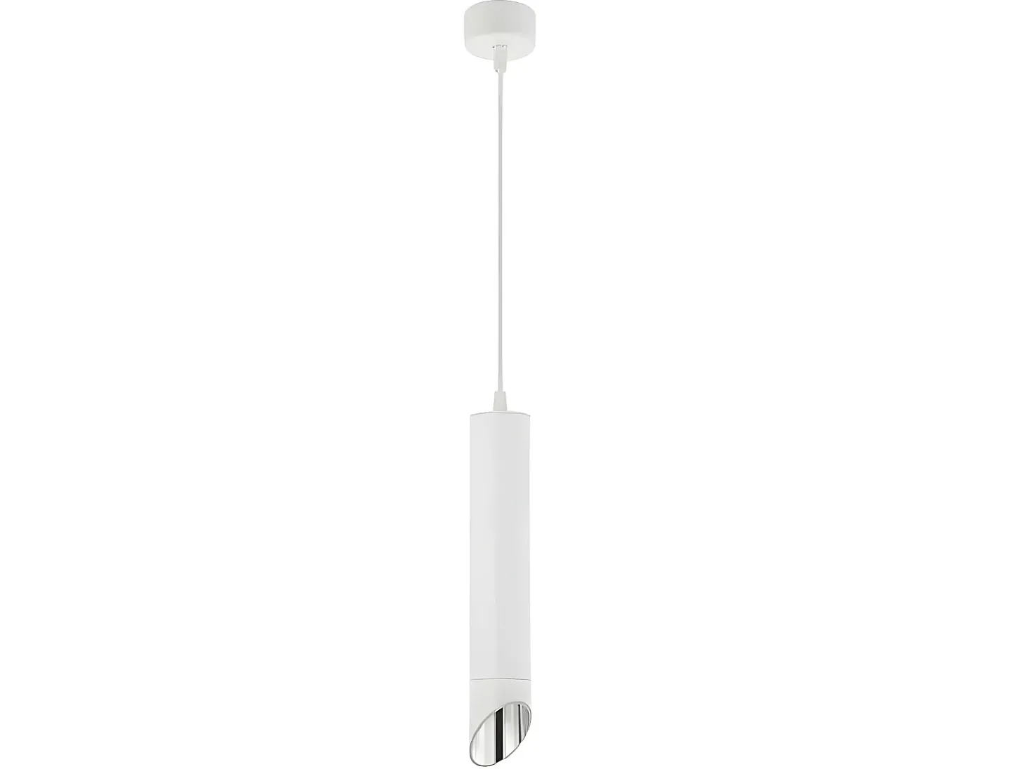 Lampara Colgante Nakhon De Aluminio En Blanco De