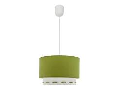 Lampara Colgante Trazos 1xe27 Verde 30d De .
