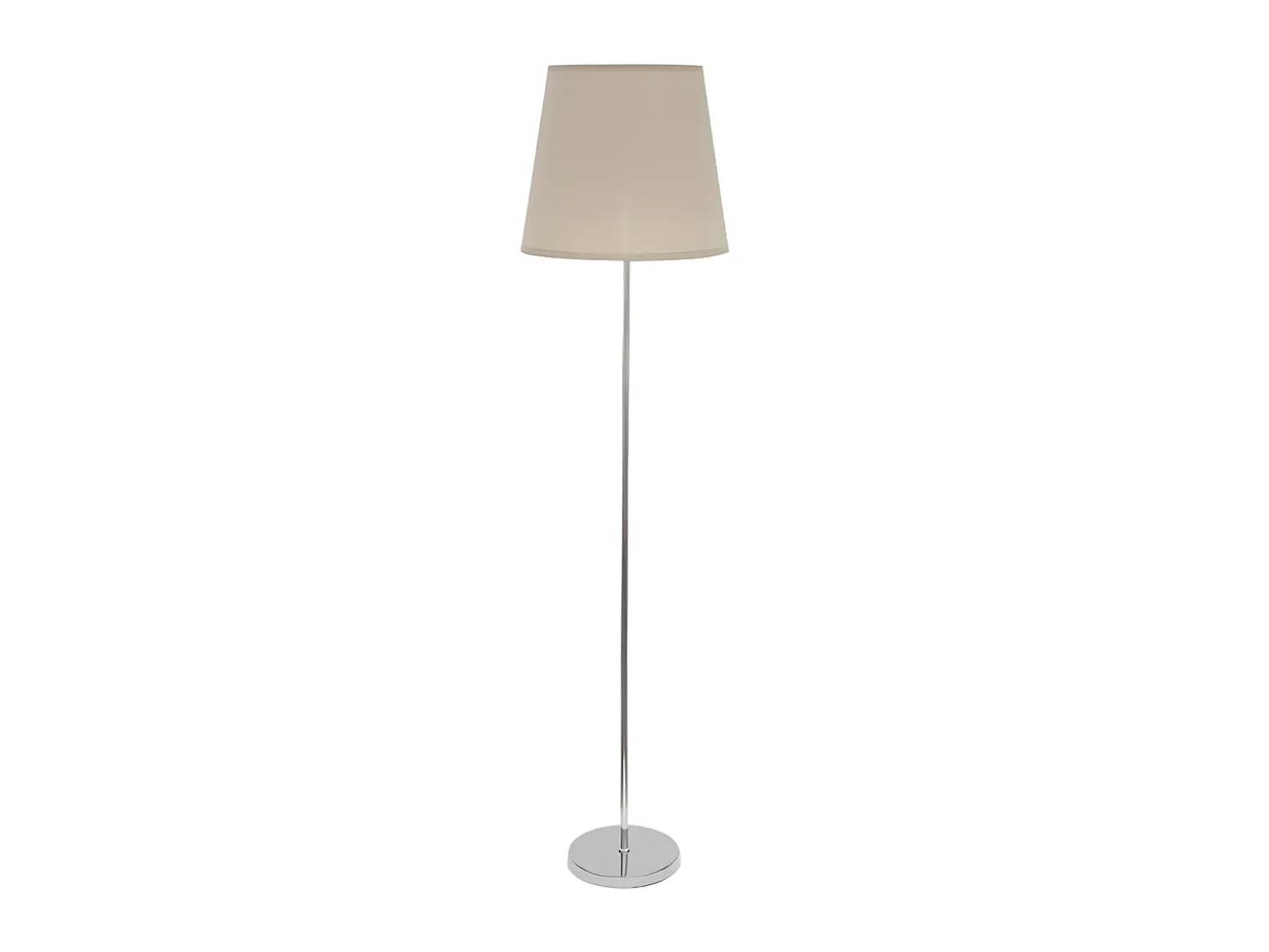 Lampara De Pie Salon Maldivas 1xe27 Cromo/piedra 40d De .