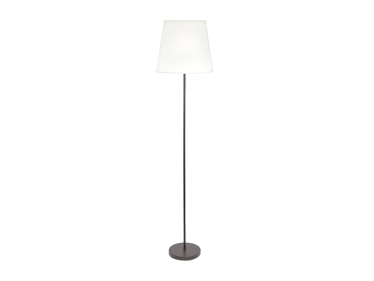 Lampara De Pie Salon Maldivas 1xe27 Cromo/blanco 40d De .