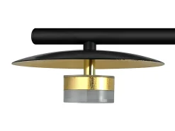 Lampara Lineal Ciudad Del Cabo Led 4 L. Negra