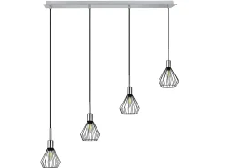 Lampara Lineal San Petesburgo Cromo 4 L.