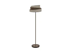 Lampara Pie De Salon En Metal Modelo Hara 1luz