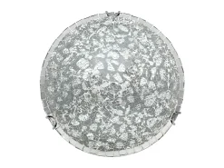 Lampara Plafon De 3 Luces Modelo Tenor Color Cromo Mosaico