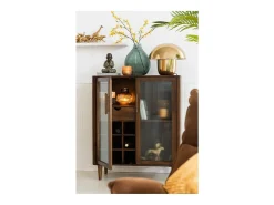 Lampara seta metal oro 50x50 cm