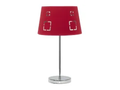 Lampara Sobremesa Celaya 1xe14 Rojo De .