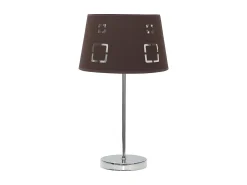 Lampara Sobremesa Celaya 1xe14 Marron De .
