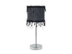 Lampara Sobremesa Hilos 1xe27 Negro De .