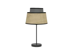 Lapmara Sobremesa De1luz Modelo Jia Color Natural Detalle En Gris