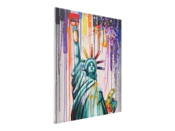 Óleo Estatua de la Libertad pintado a mano