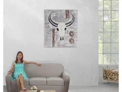 Óleo toro pintado a mano