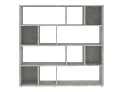 Librería/Separador de ambientes Gris Hormigón 105x24x102 cm