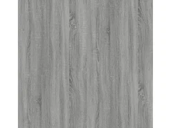 Librería/separador de ambientes Sonoma gris 105x24x102 cm