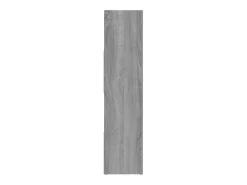 Librería/separador de ambientes Sonoma gris 105x24x102 cm