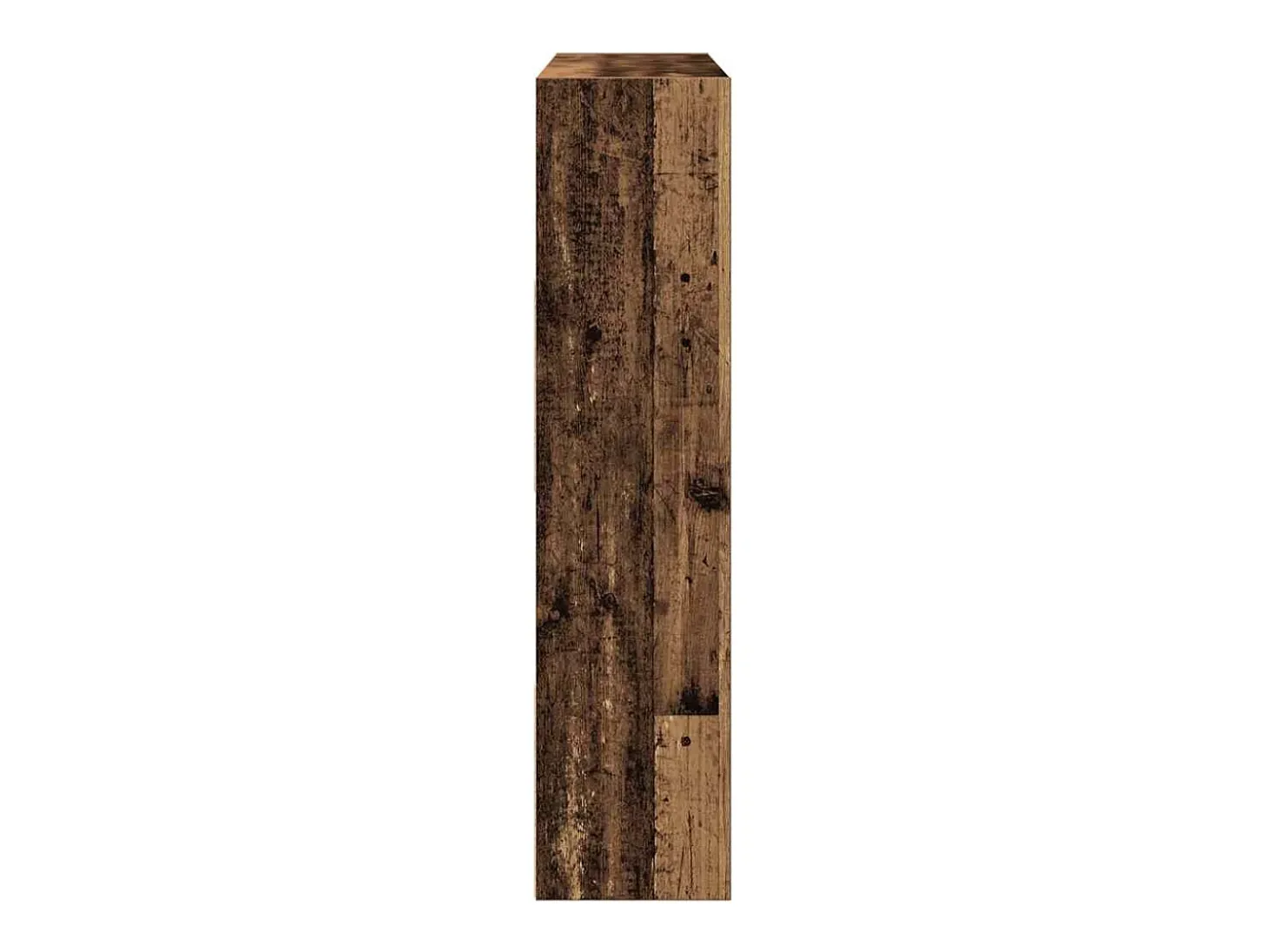 Librería/Separador de ambientes madera vieja 105x24x102 cm