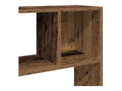Librería/Separador de ambientes madera vieja 105x24x102 cm