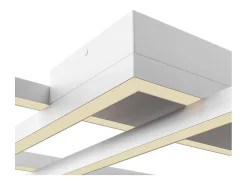 Line Plafón cuadrado LED integrado Blanco