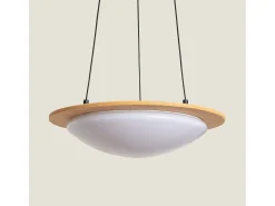 Lámpara Colgante Acústica LED 18W Fieltro CCT Seleccionable Lezhan Camel