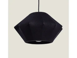 Lámpara Colgante Algodón Taupiri II Negro