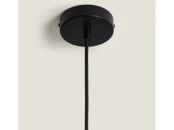 Lámpara Colgante Algodón Taupiri Negro