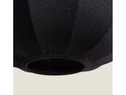 Lámpara Colgante Algodón Taupiri Negro
