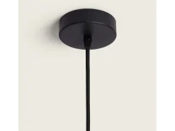 Lámpara Colgante Aluminio Aritz 1 Foco Negro